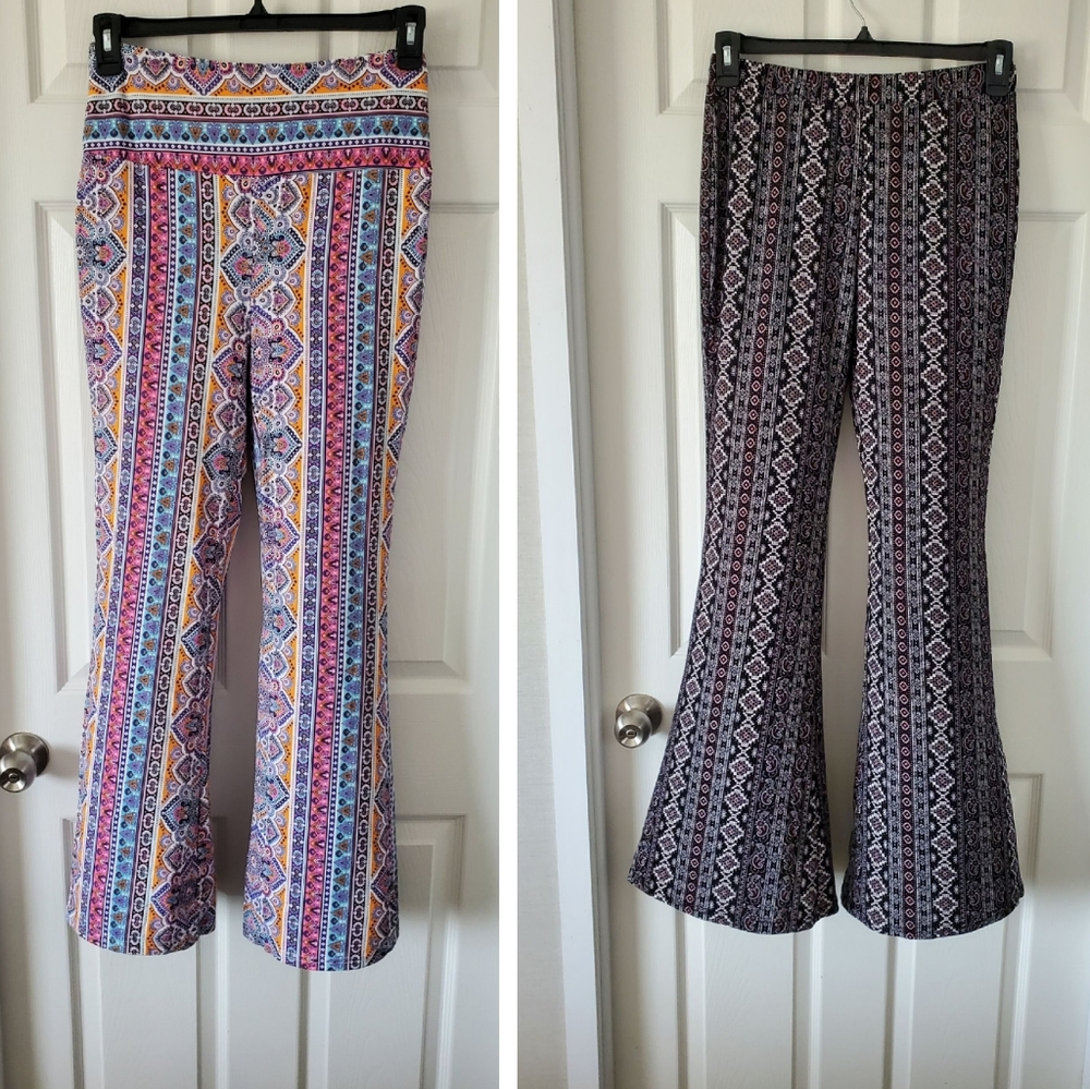 Pair of ShoSho Boho Flare Stretchy Pants